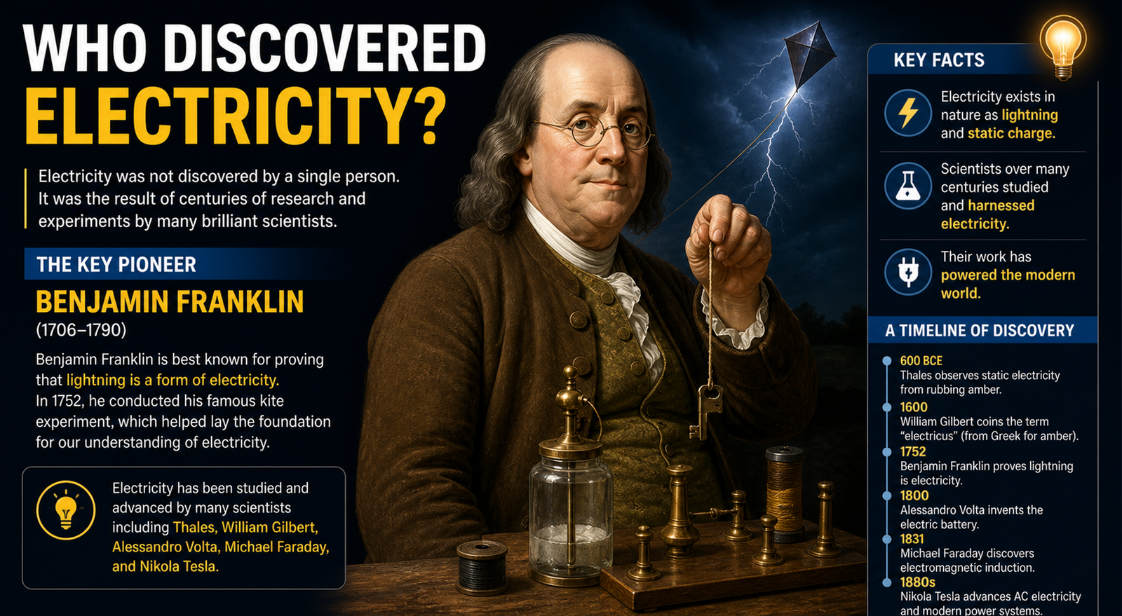 Who is Discover Electricity? The Real History and Timeline of Power